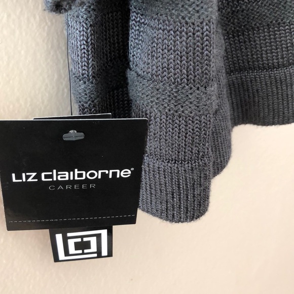 Liz Claiborne Open Front Shrug Cardigan New - Picture 6 of 6